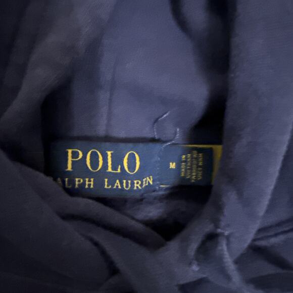 Polo Ralph Lauren 1992 Colorful Logo Navy Blue Pullover Men’s Size M - Picture 3 of 5